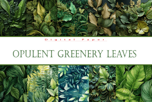 Download Opulent Greenery Leaves - Premium Bundle